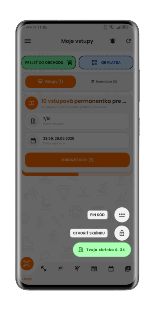 Prehľad mobilnej aplikácie OnGym pre fitnes centrá a športové kluby